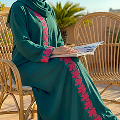 Designer Abayas (Korean Nida Fabric)