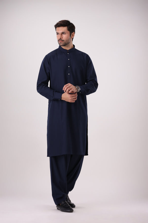 NAVY & PEARL KURTA SUIT