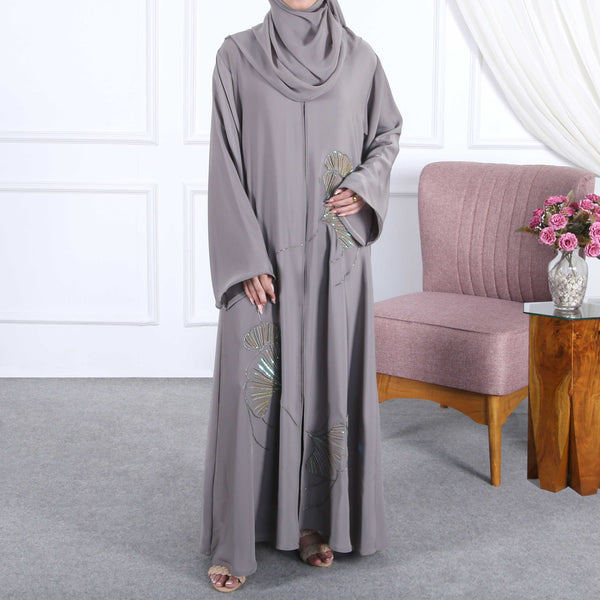 SLATE GREY ABAYA
