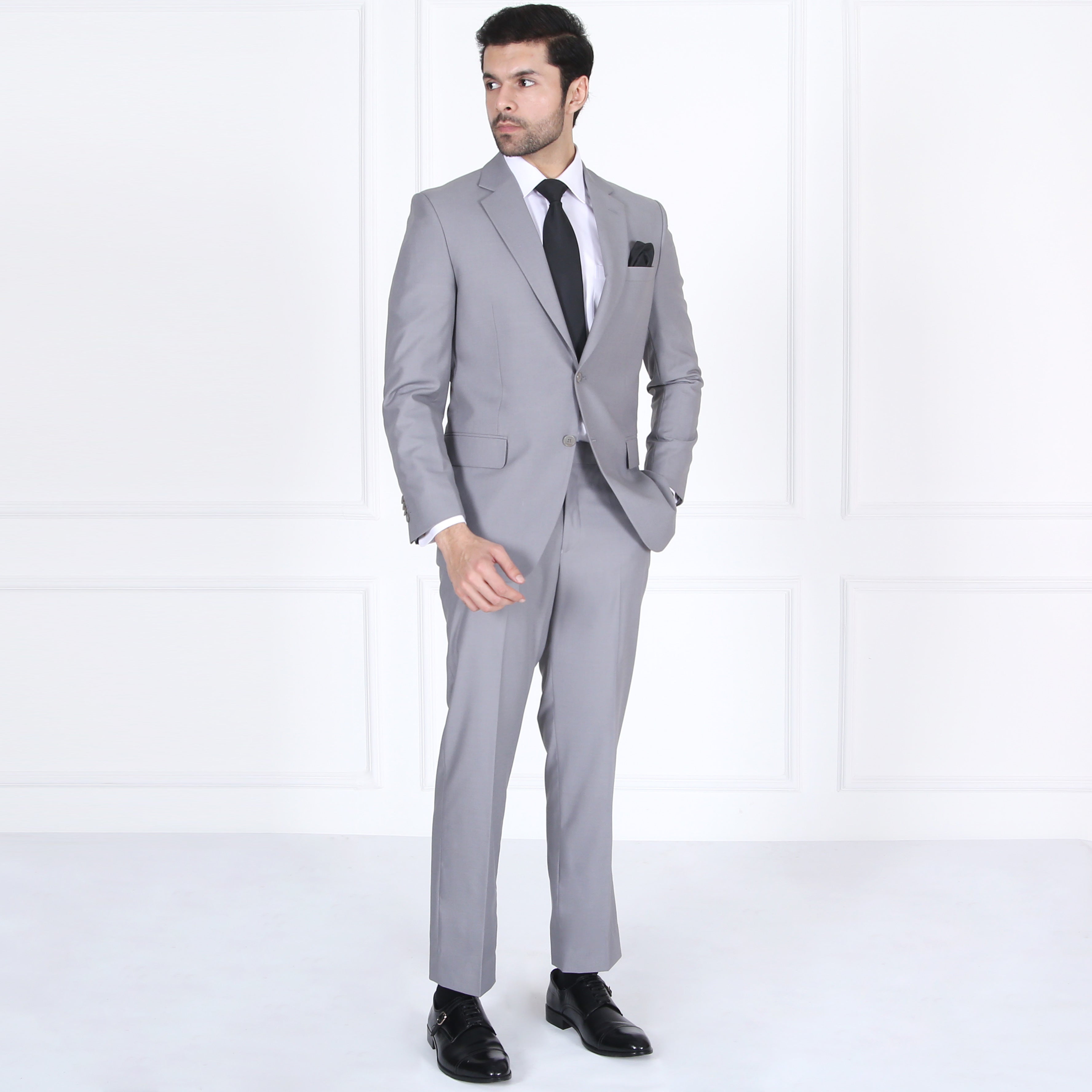 CLOUDY GREY 2PCS SUIT