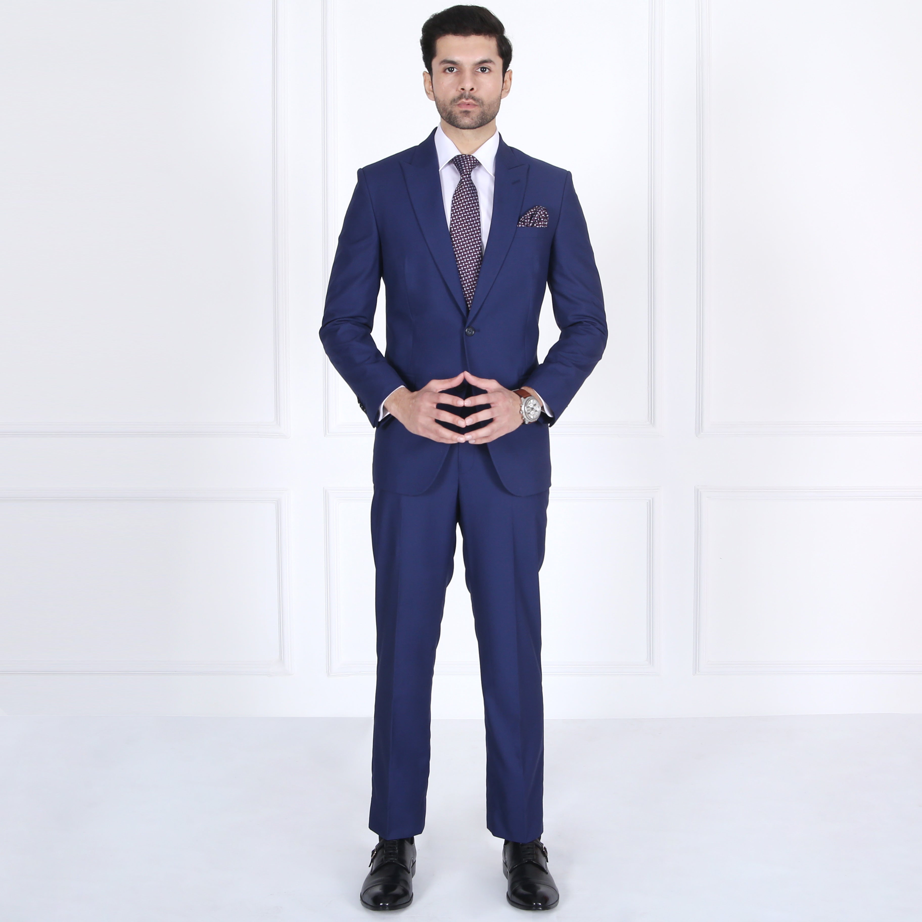 INDIGO 2PCS SUIT