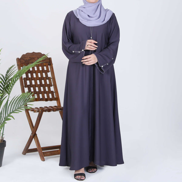 DAVY GREY ABAYA(RB861)