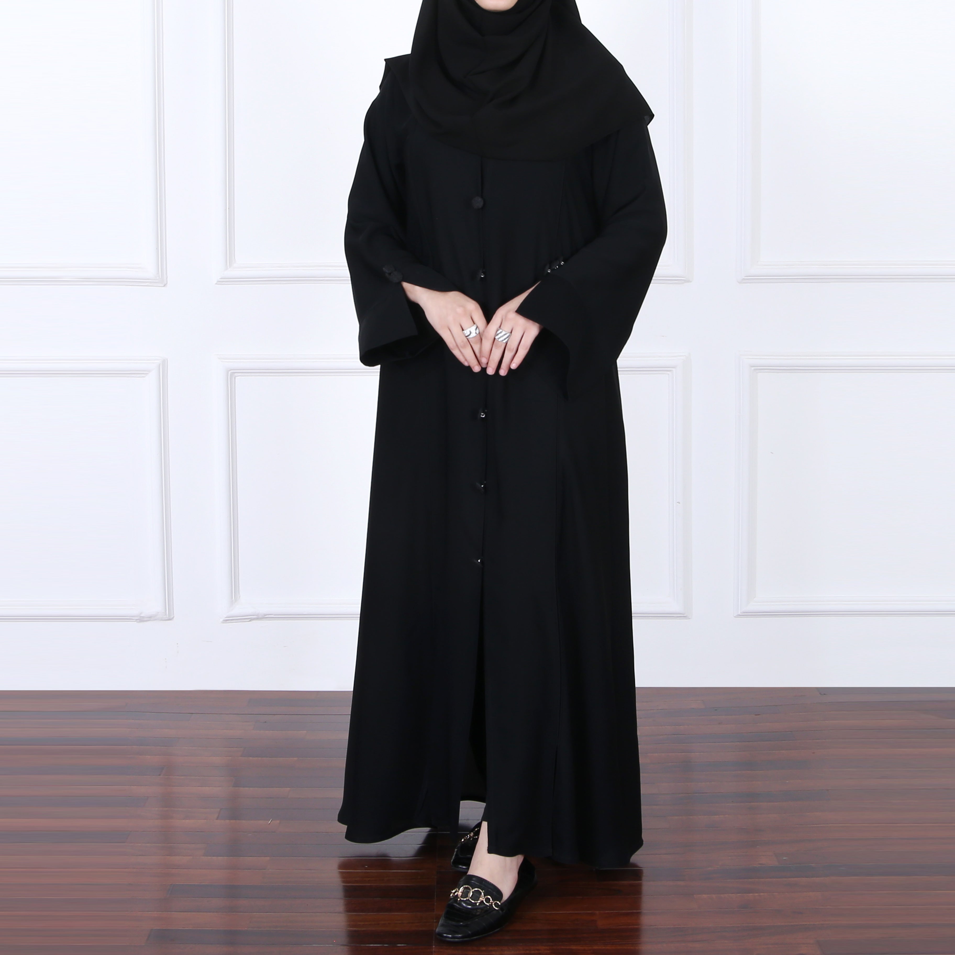 MIDNIGHT ABAYA(RB757)