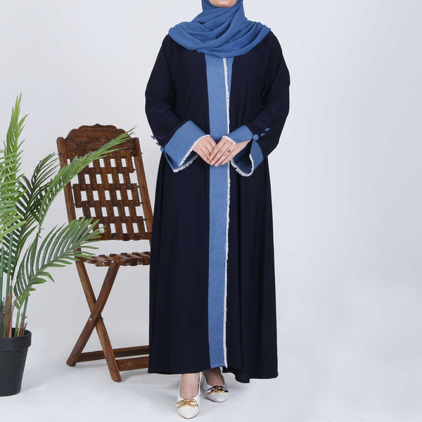 NAVY RADIANCE ABAYA