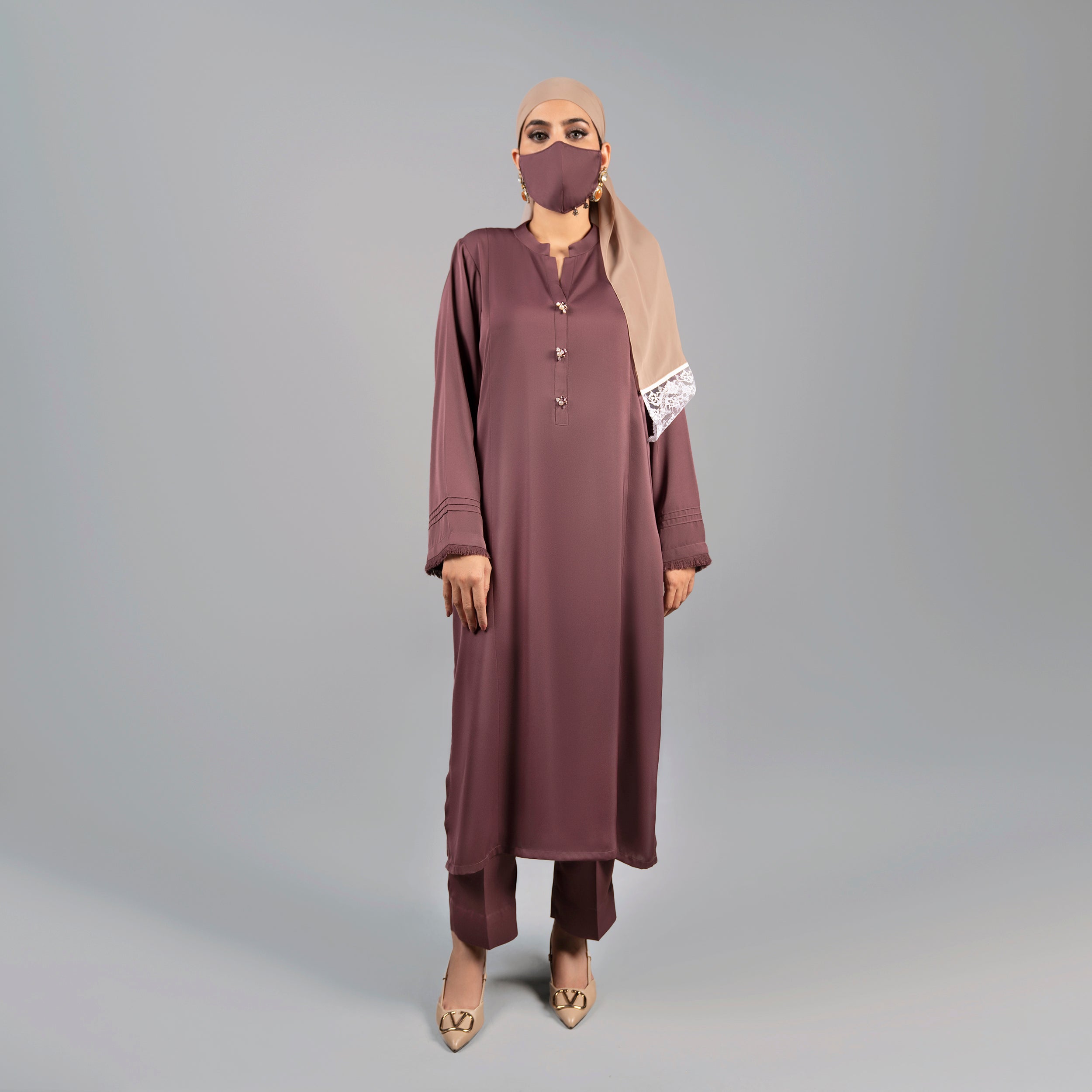 MAUVE MUSE CO-ORD SET
