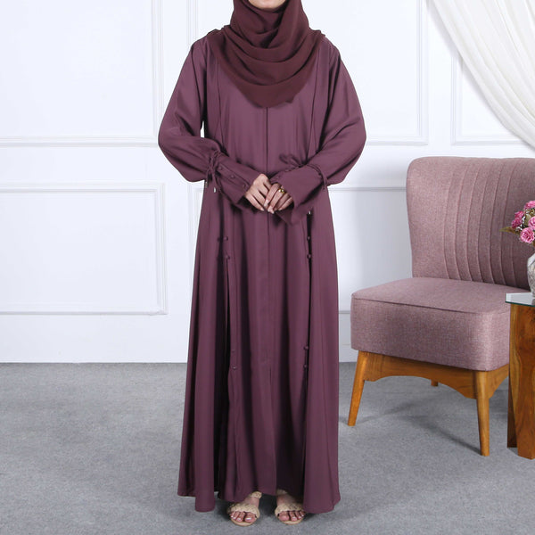 PALE VIOLET ABAYA(PR888)