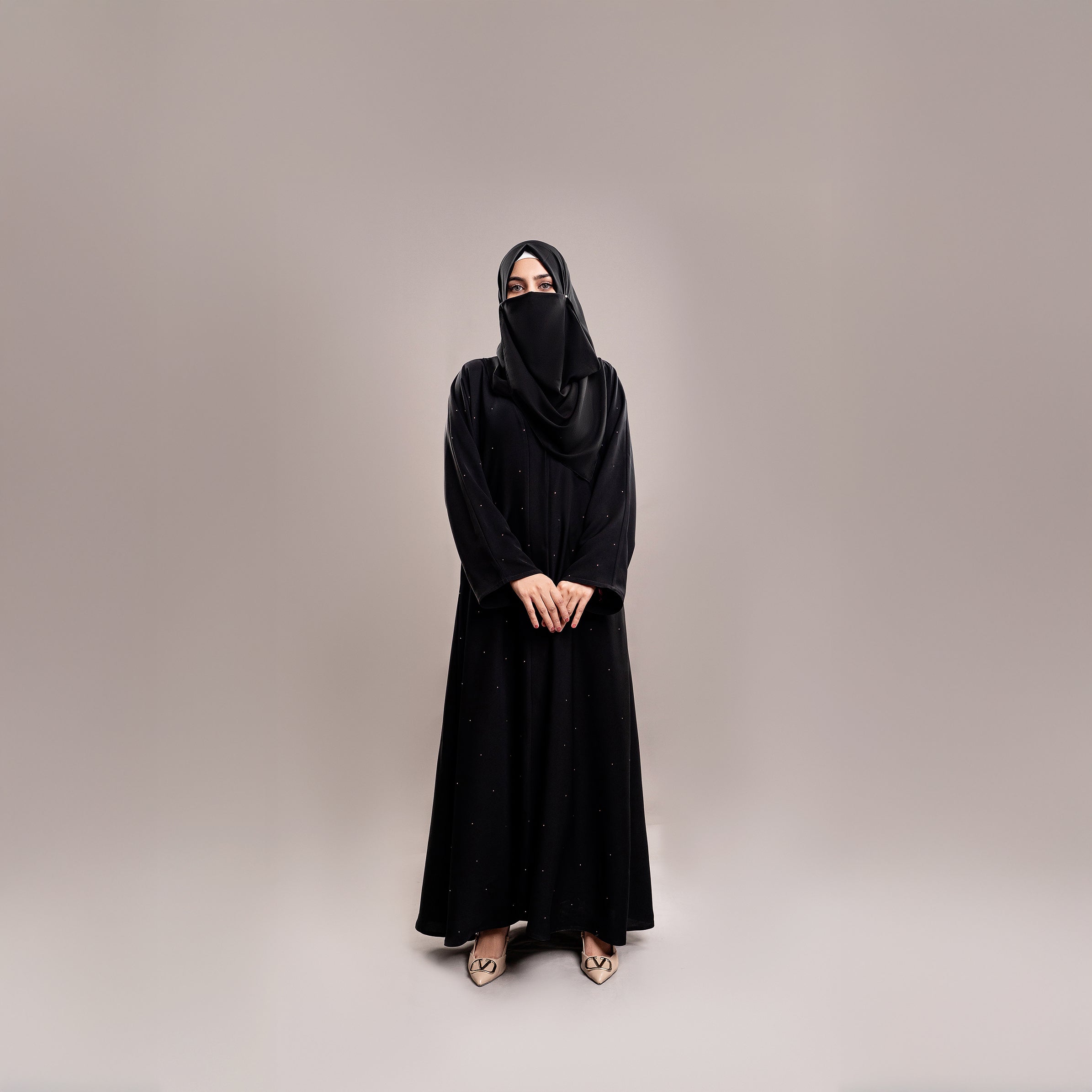 ROYAL BLACK ABAYA (RB963)