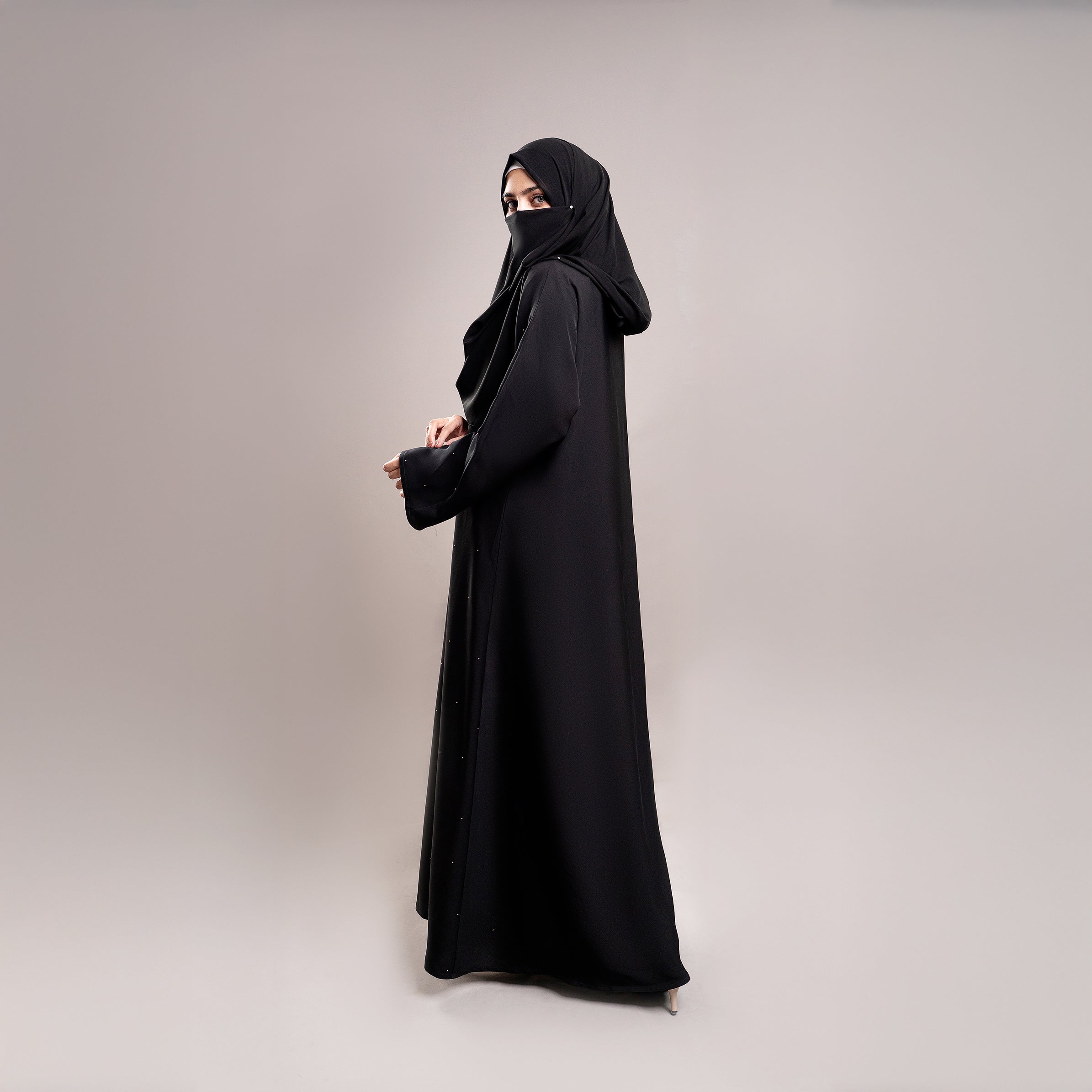ROYAL BLACK ABAYA (RB963)
