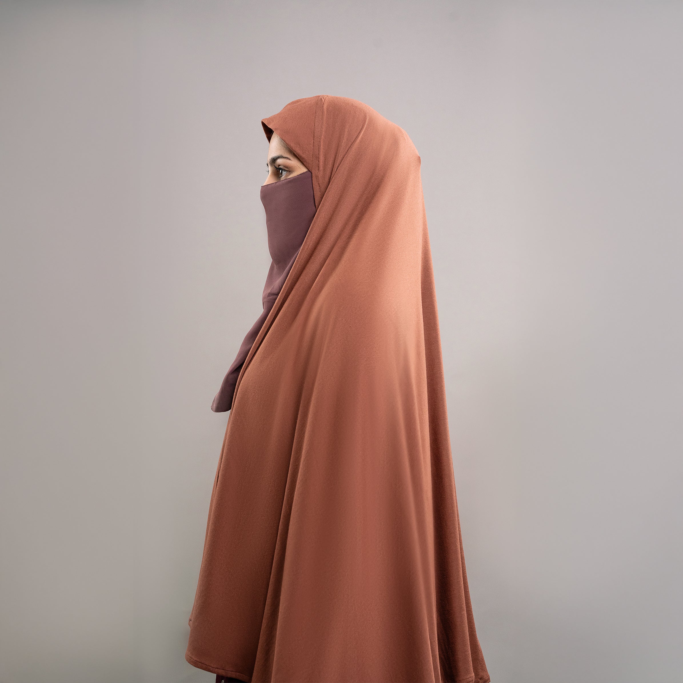CORAL NAMAZ SCARF