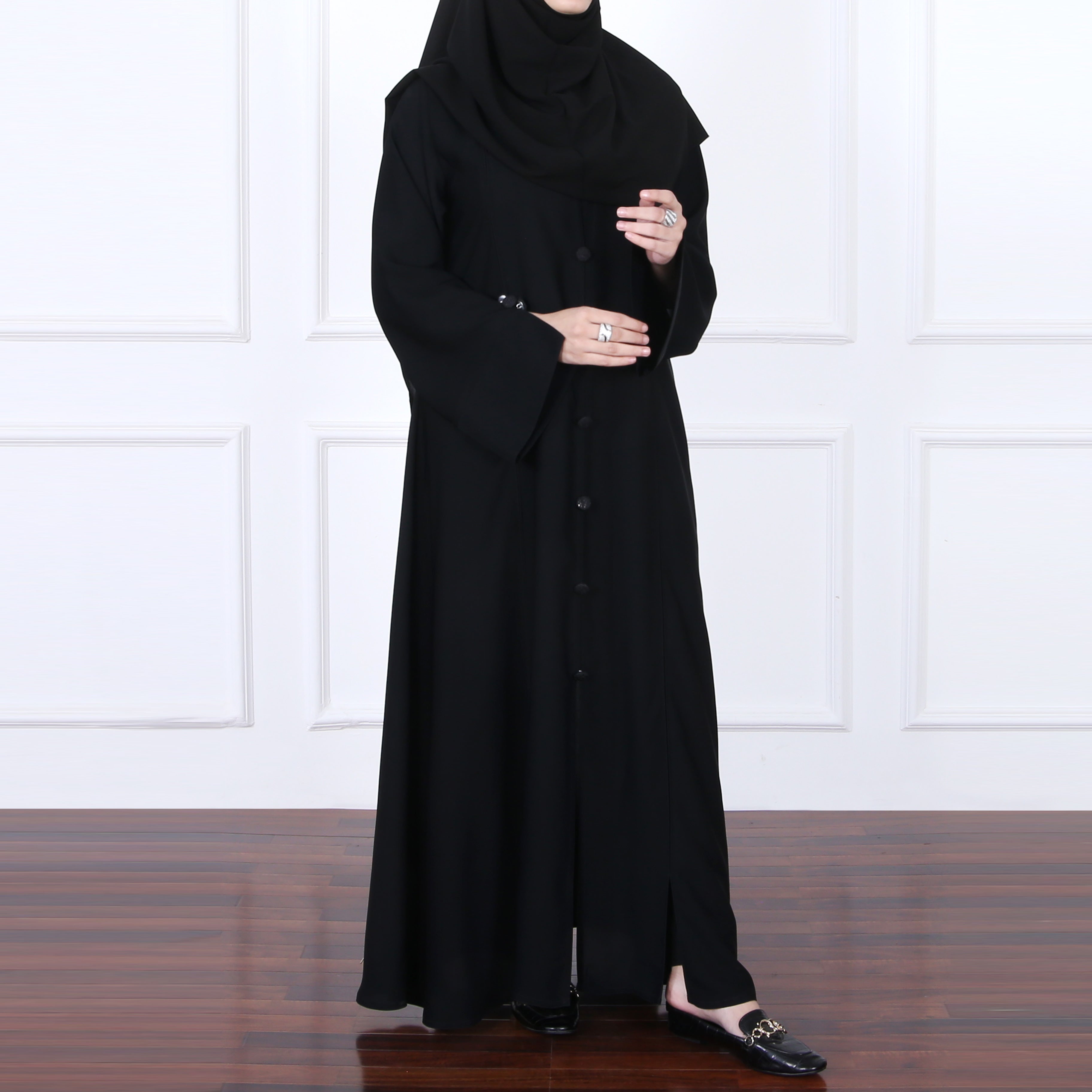 MIDNIGHT ABAYA(RB757)