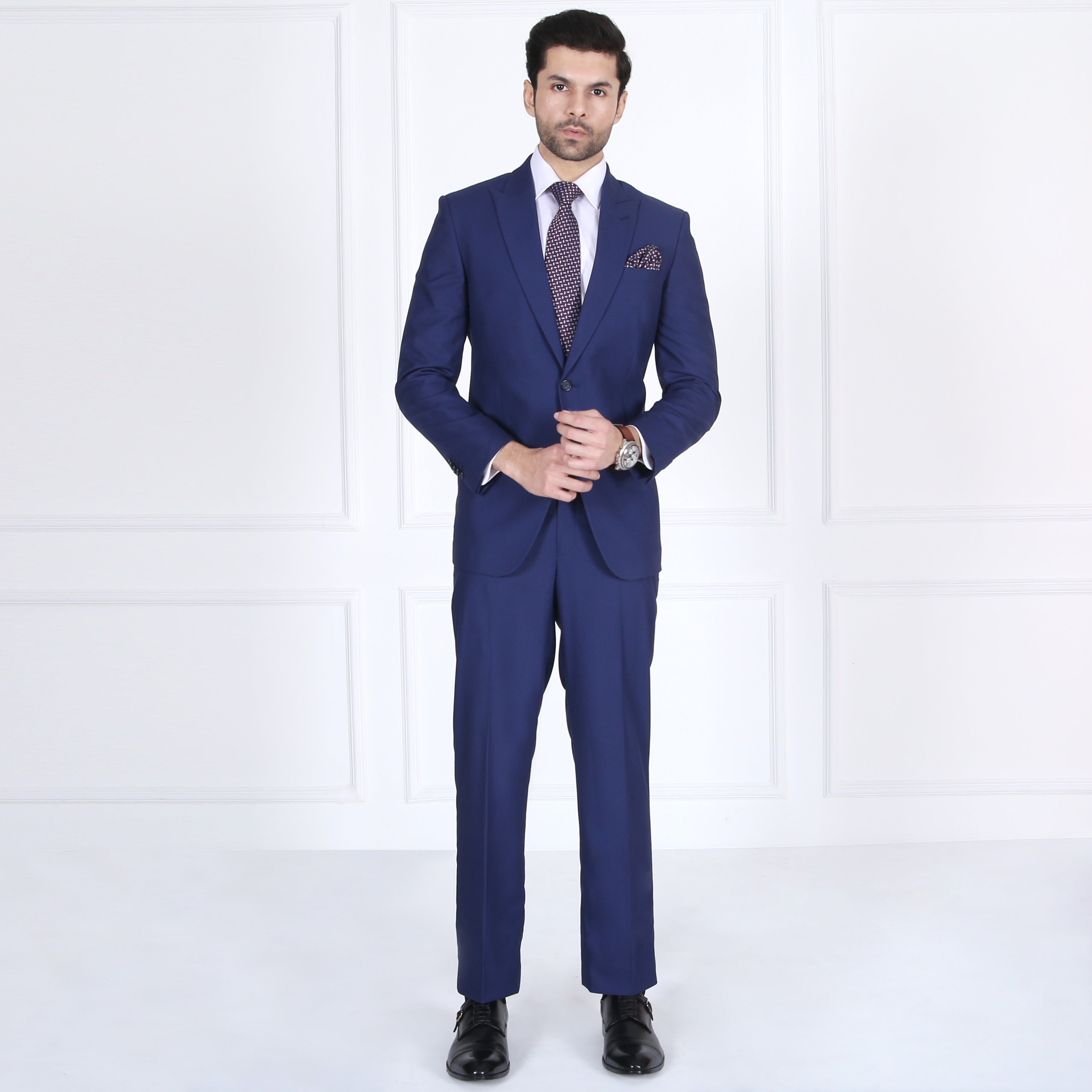 INDIGO 2PCS SUIT