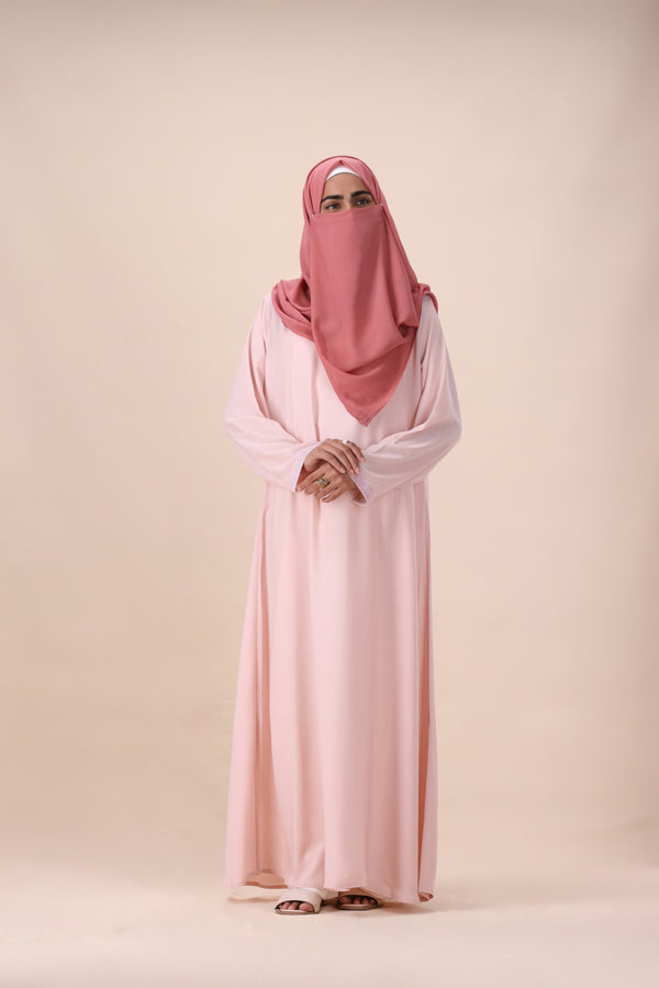 PETAL DRAPE ABAYA