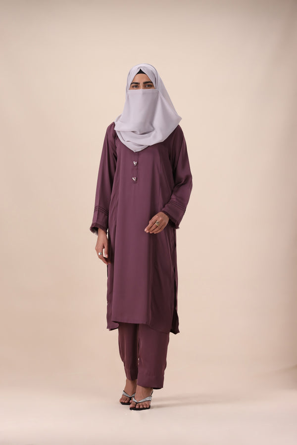 MAUVE MUSE CO-ORD SET