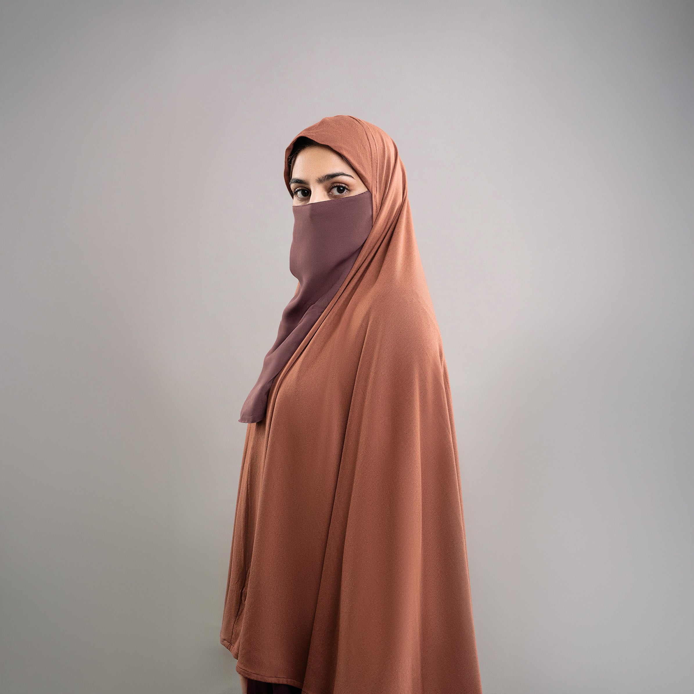 CORAL NAMAZ SCARF