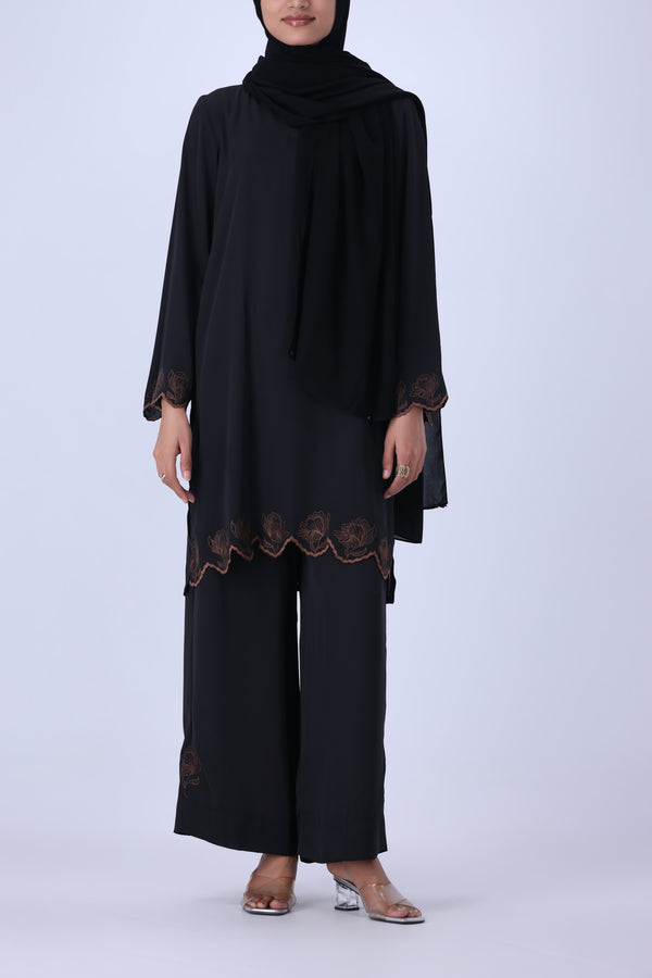 NOIR FLEUR CO-ORD SET