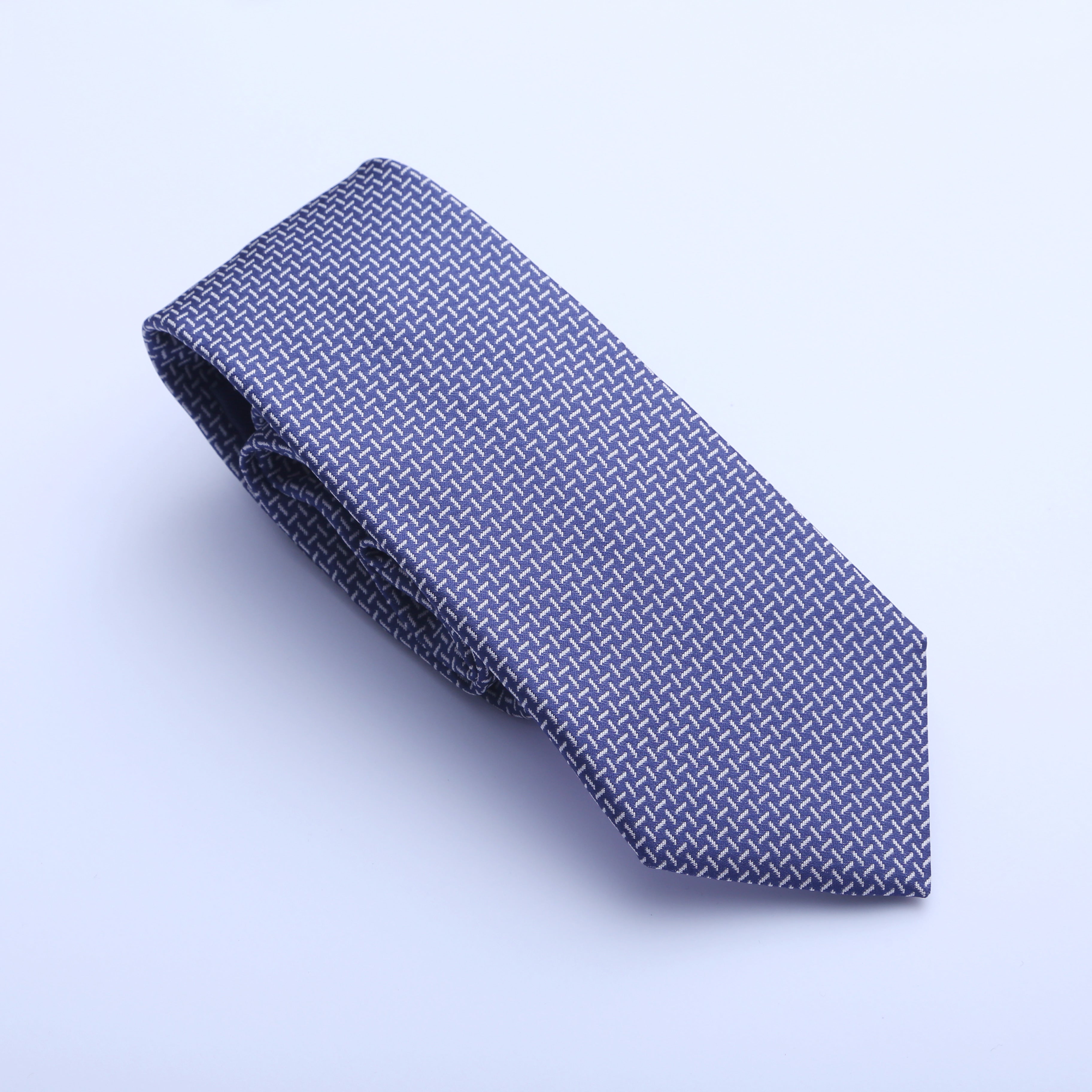 BLUE SELF TIE