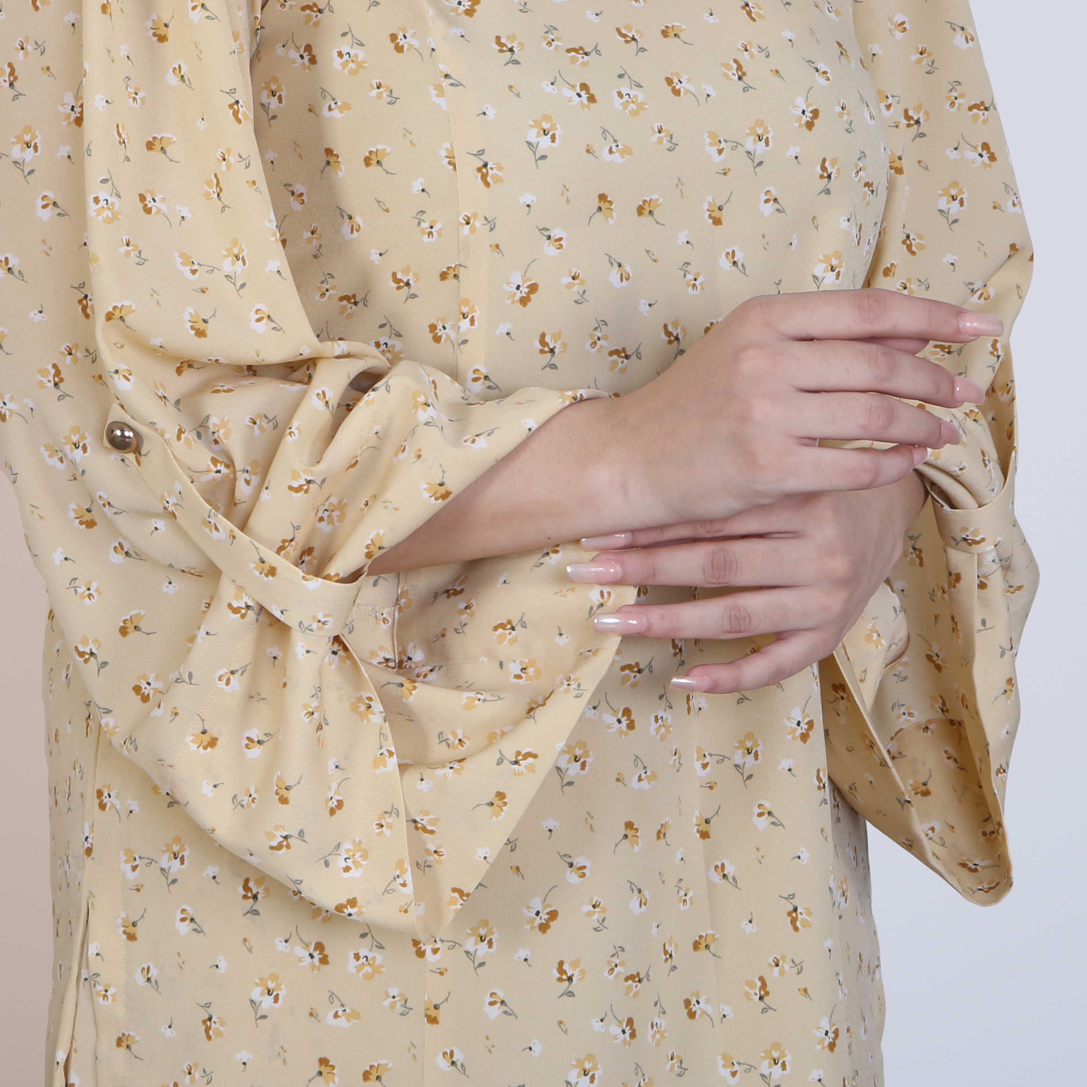 YELLOW PRINTED 2PC(ST960)