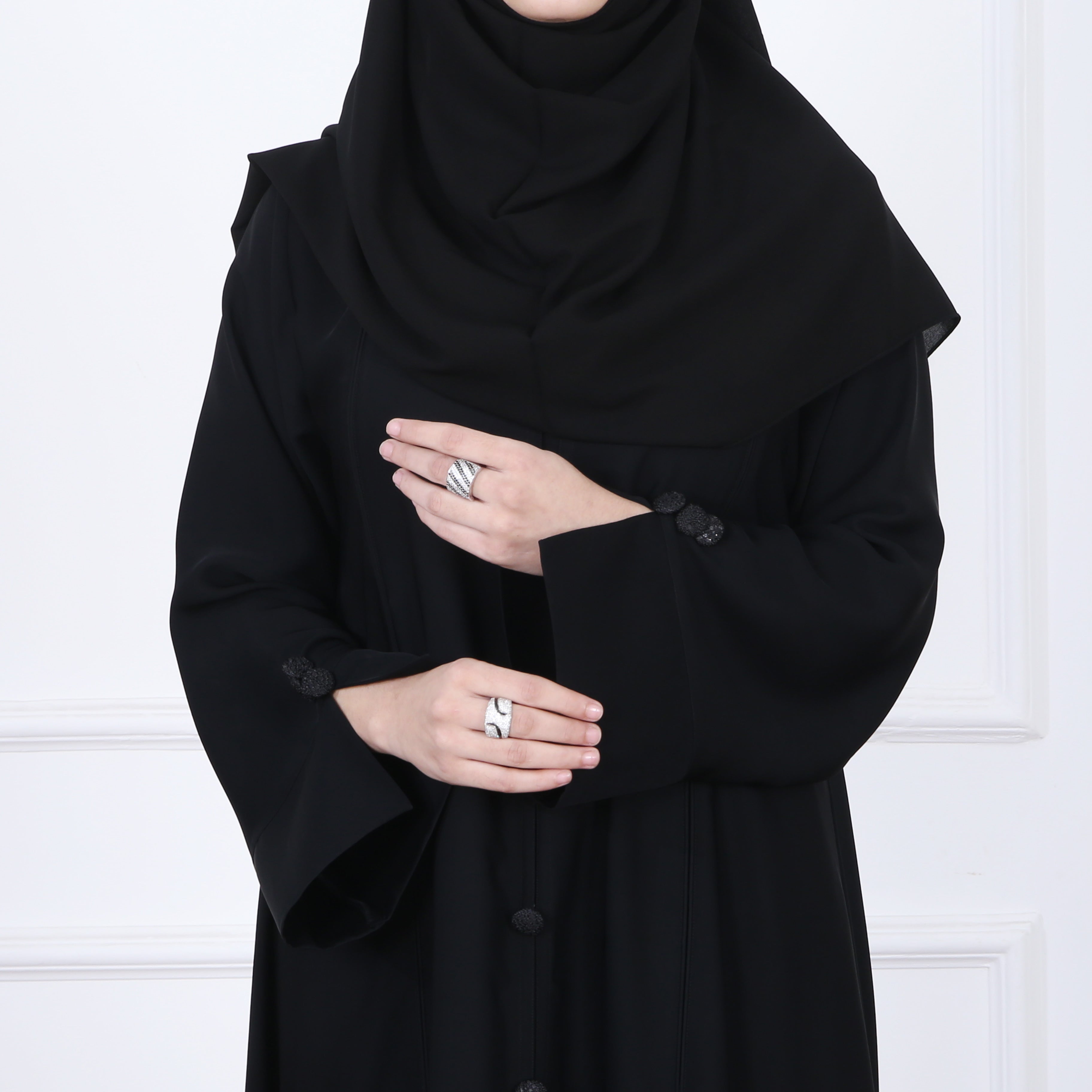 MIDNIGHT ABAYA(RB757)