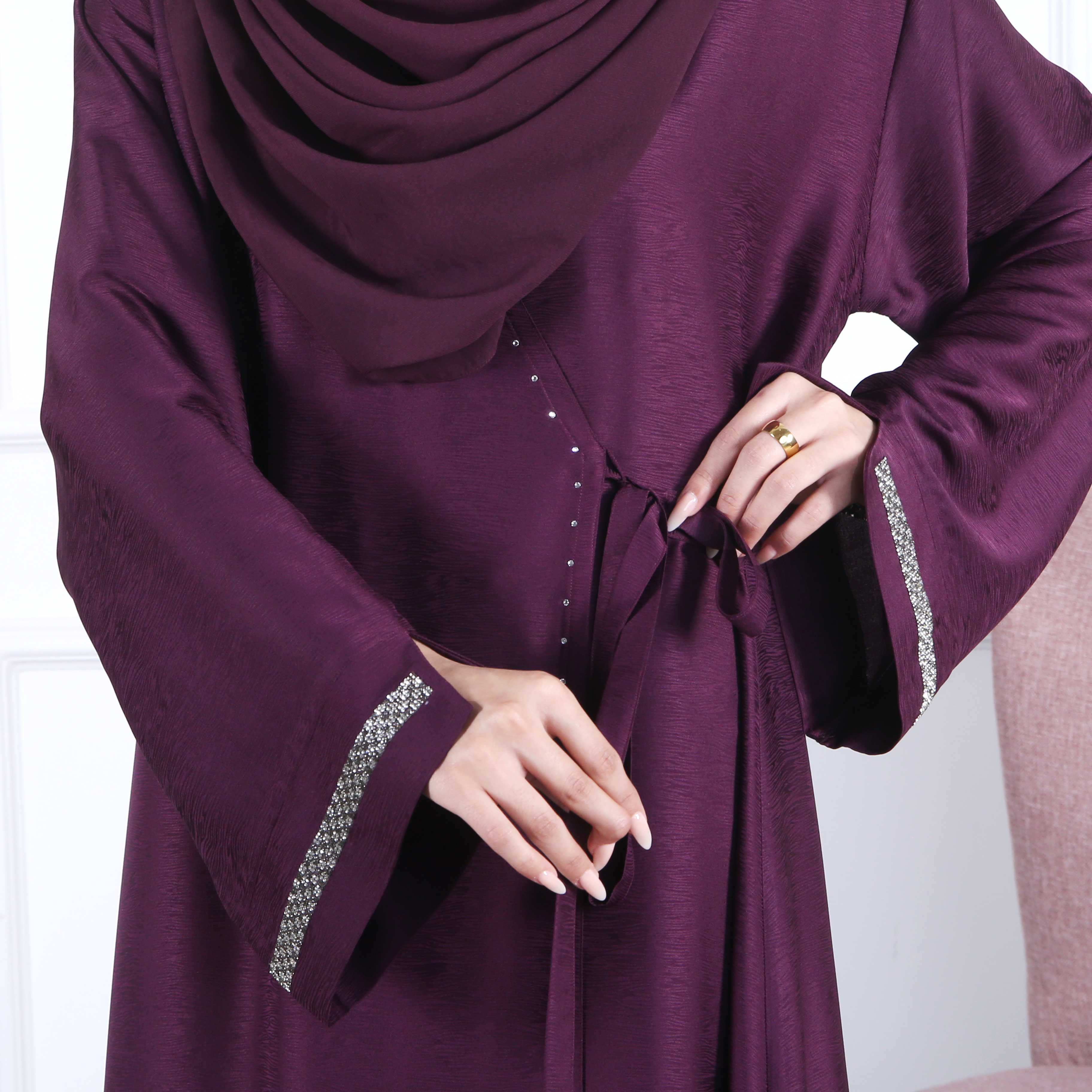 ROYAL PURPLE ABAYA(RB886)