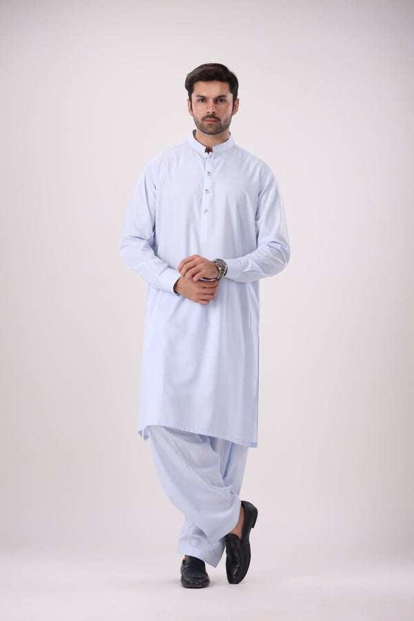 POWDER BLUE SHALWAR QAMEEZ