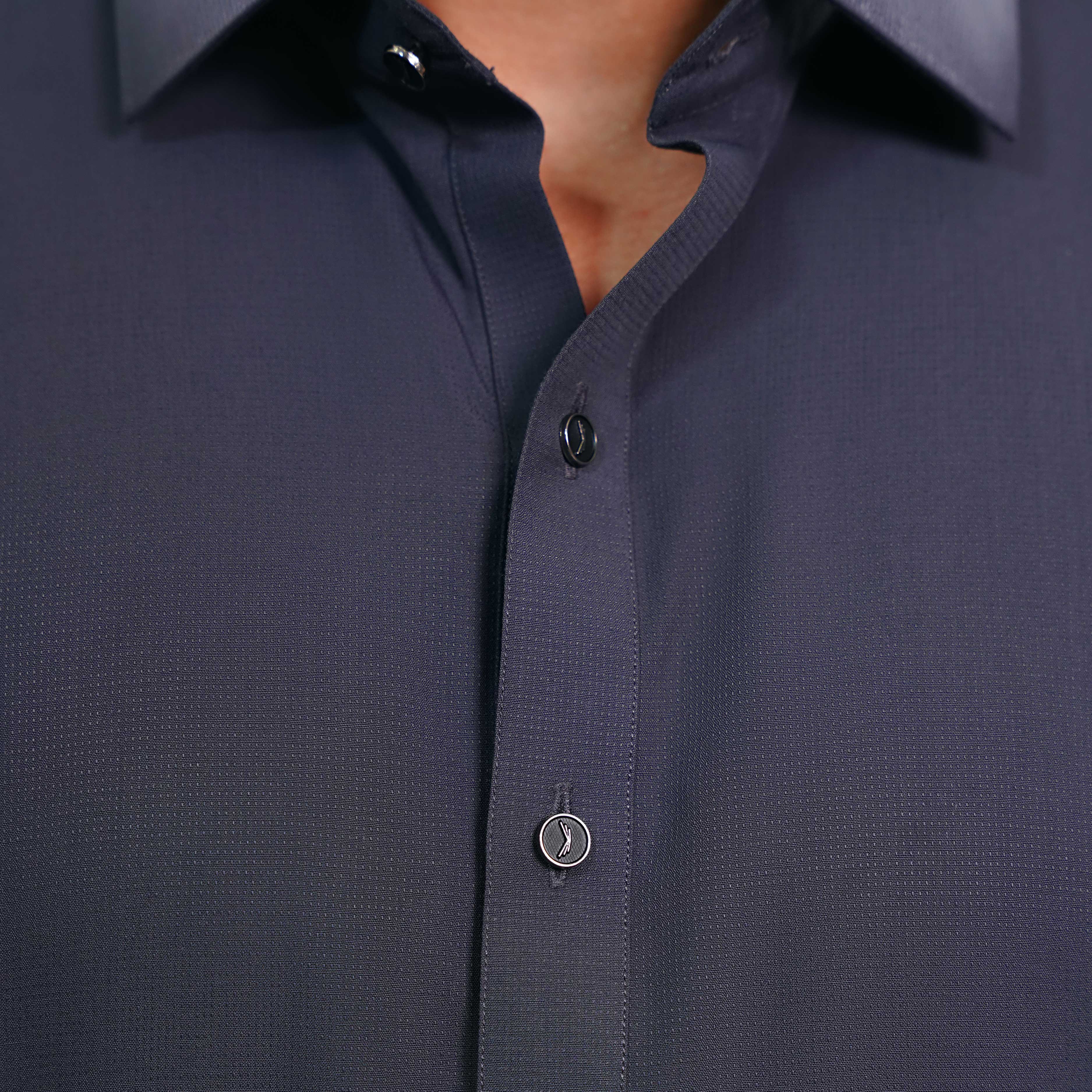 CHARCOAL WEAVE WASH & WEAR SUIT(ART237)