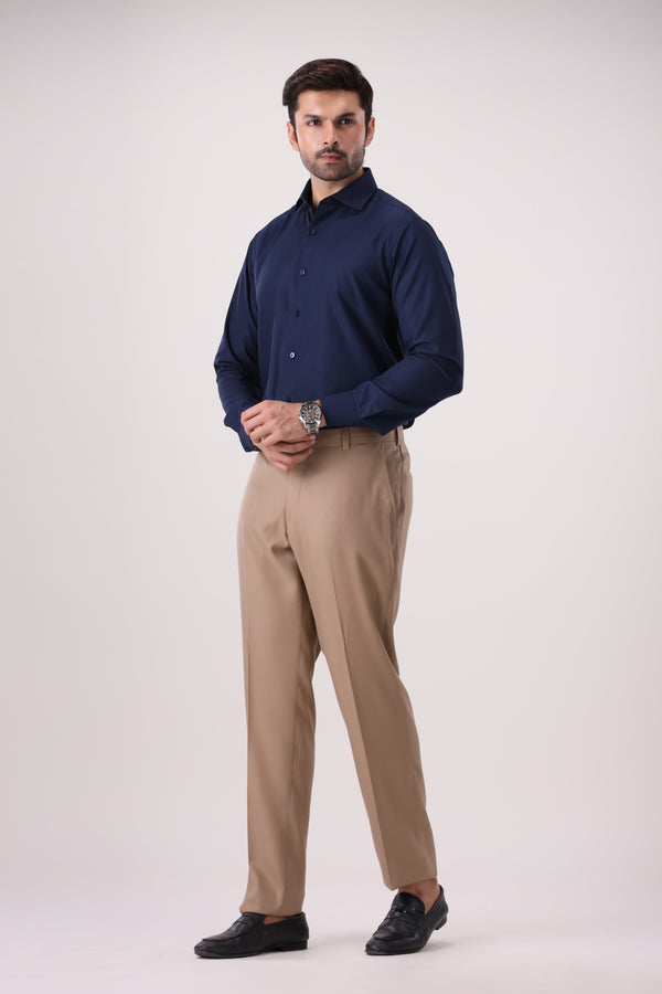 FORMAL BLUE DRESS SHIRT