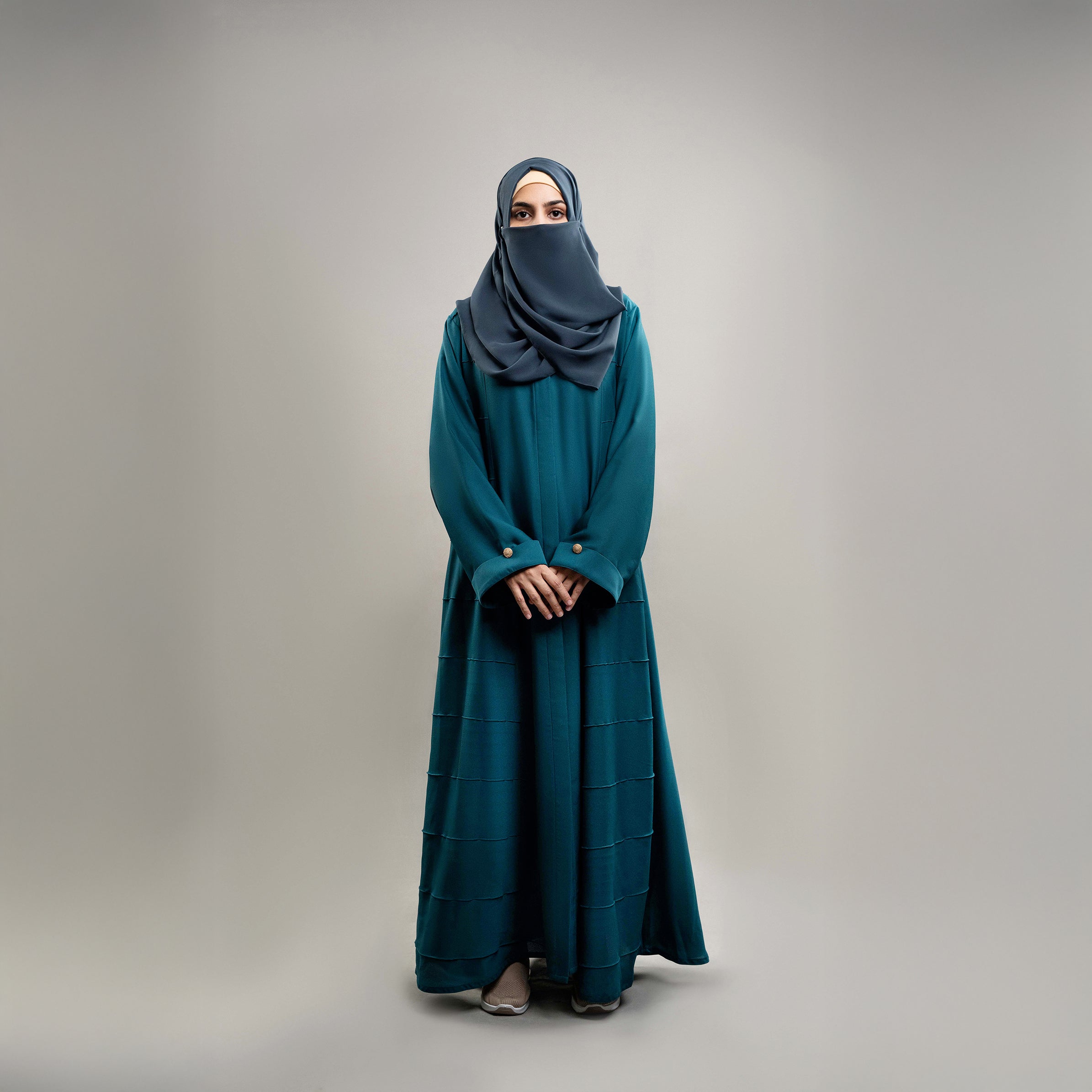 FLINT GRACE OPEN ABAYA(PR928)