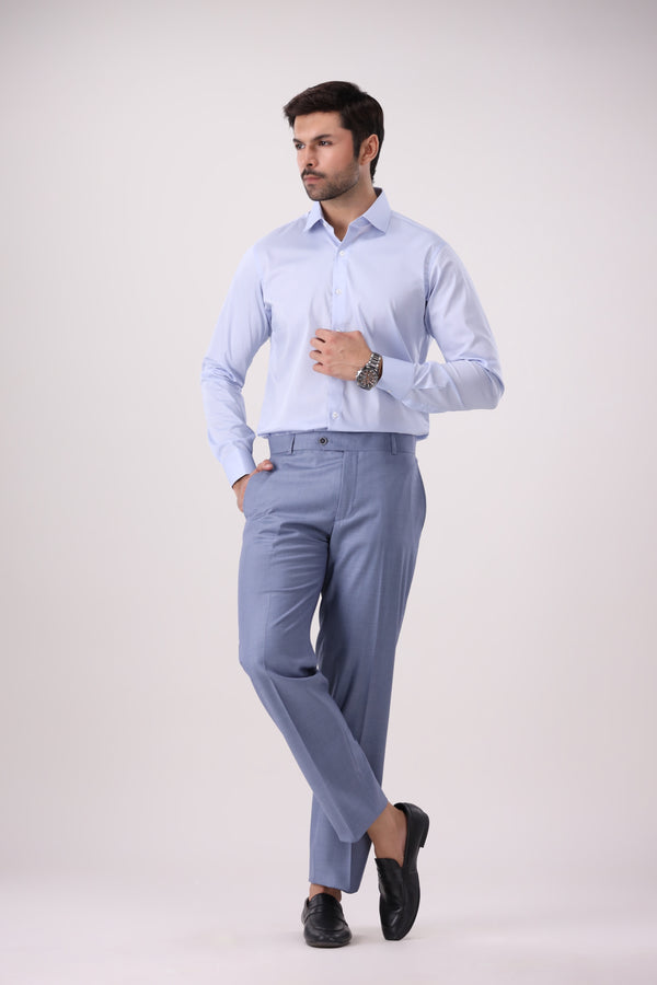 FORMAL GLACIAL BLUE DRESS SHIRT