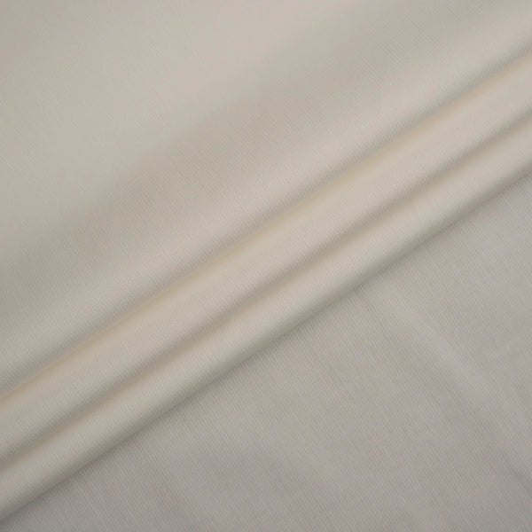 IVORY DOBBY COTTON FABRIC(4.5MTR)