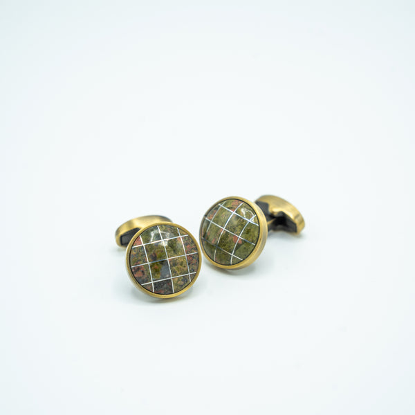 GLOBAL EXPLORER CUFFLINKS