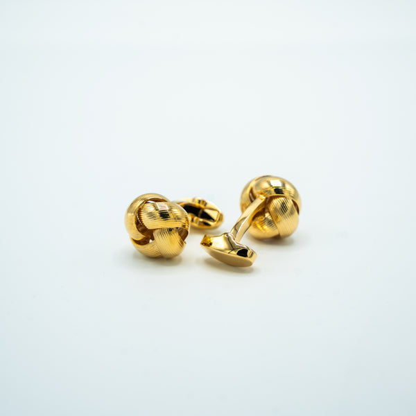 GOLDEN KNOT CUFFLINKS