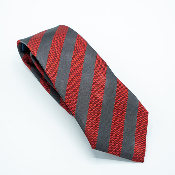 SOCIETY BROWN PLAID TIE