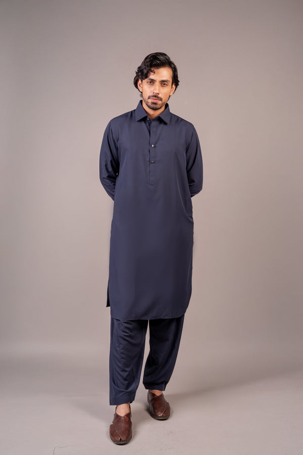 DEEP NAVY SHALWAR QAMEEZ