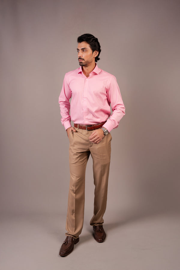 ROSE PINK DRESS SHIRT