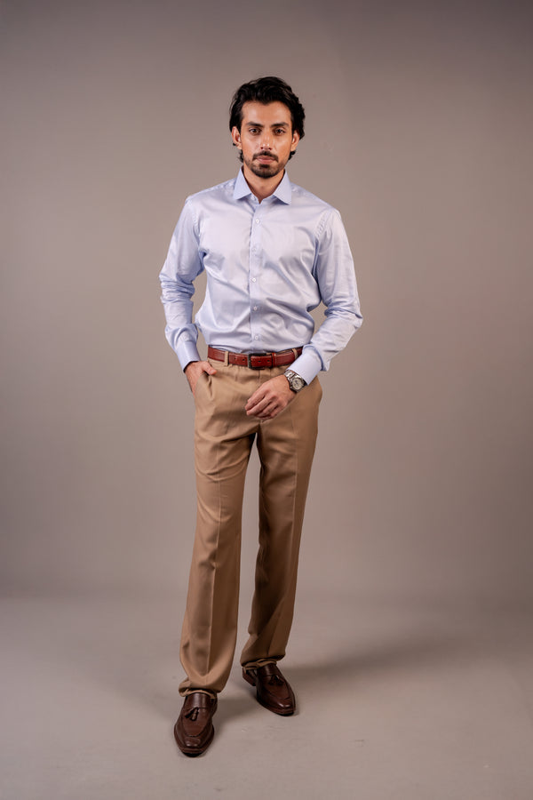 BLUE EXECUTIVE DRESS SHIRT
