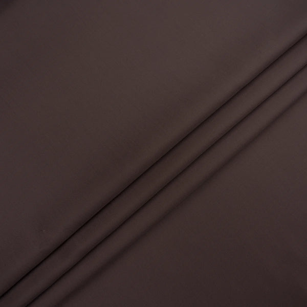 WOODY BROWN WASH & WEAR FABRIC(4.5MTR)