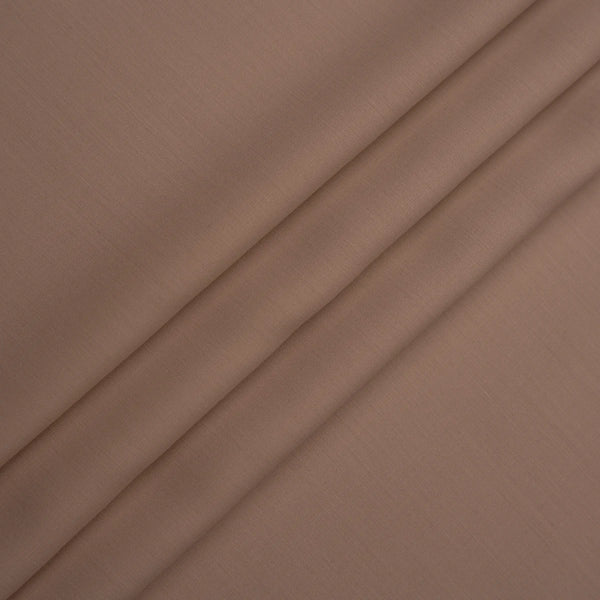 PASTEL BROWN WASH & WEAR FABRIC(4.5MTR)