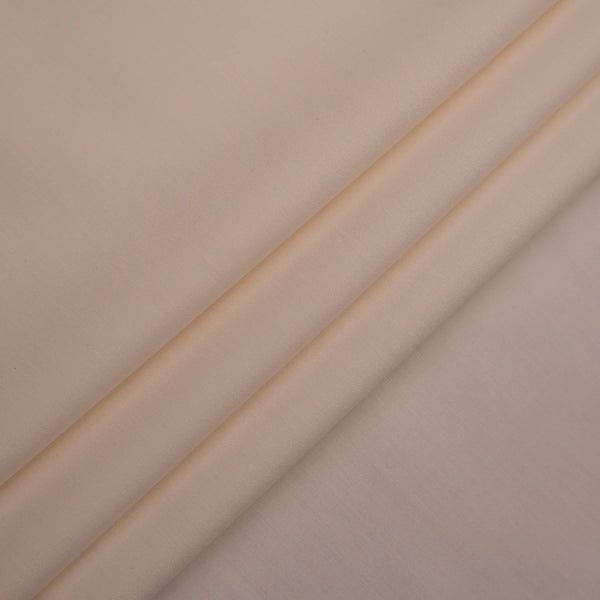 PALE OYSTER WASH & WEAR FABRIC(4.5MTR)
