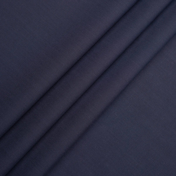 DARK BLUE WASH & WEAR FABRIC(4.5MTR)