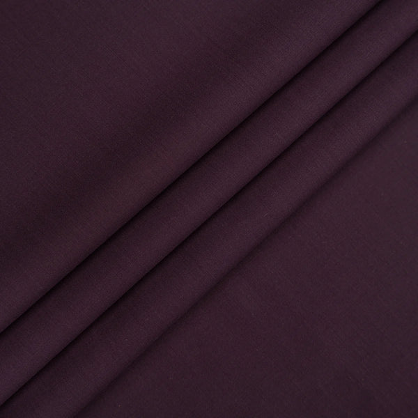 PLUM WASH & WEAR FABRIC(4.5MTR)