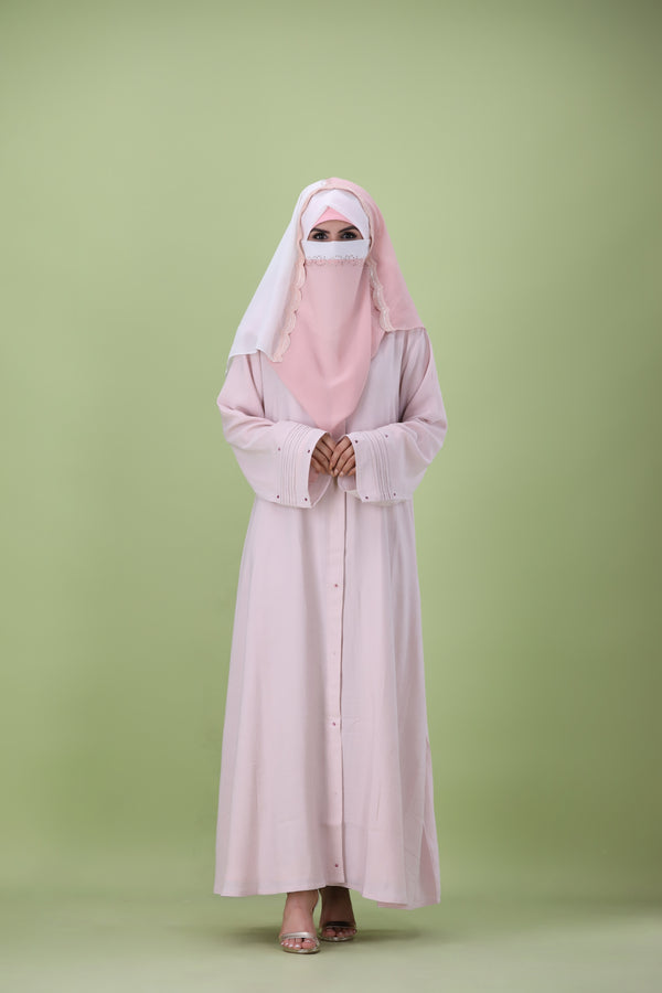 LIGHT ROSÉ ABAYA