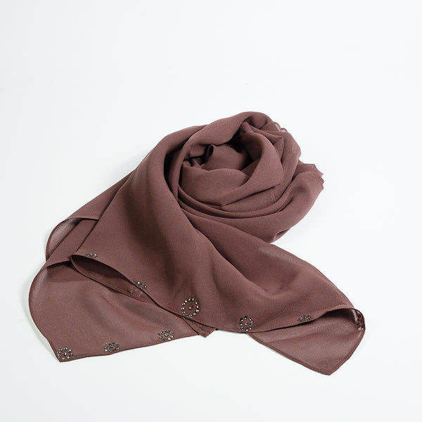 ROSEWOOD CHIFFON HIJAB