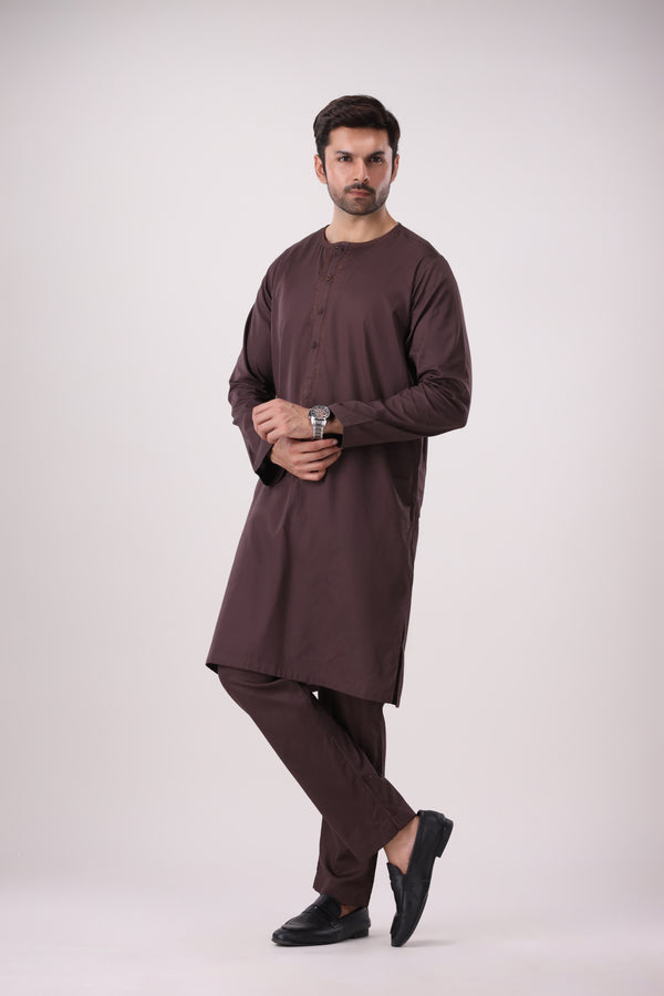 MAHOGANY EMBROIDERED KURTA SUIT