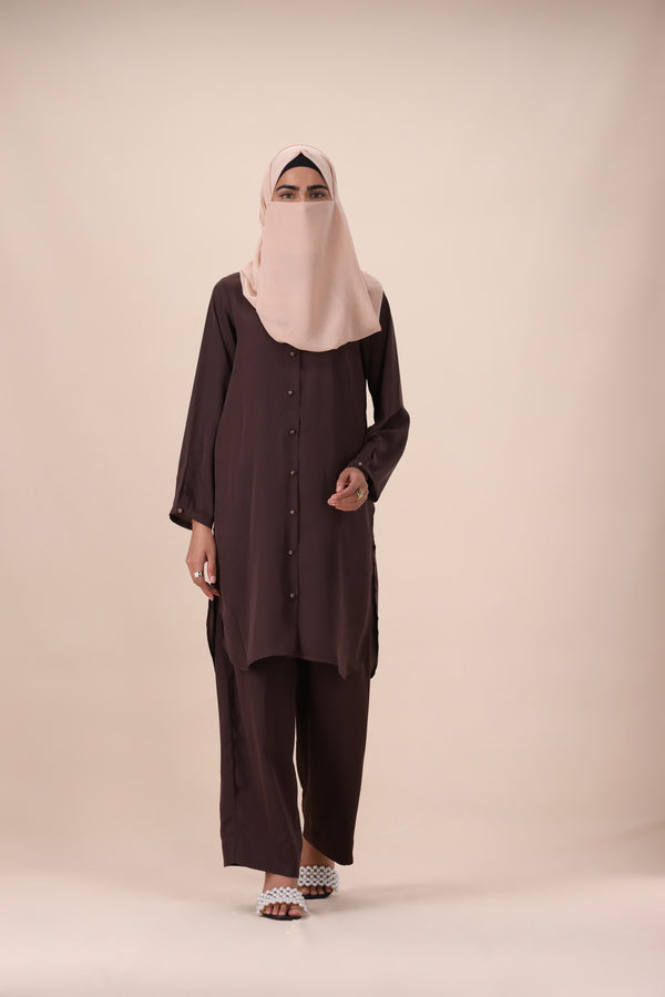 MOCHA MINIMALISM CO-ORD SET