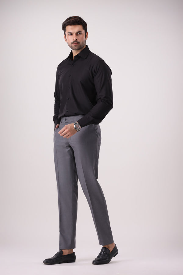 FORMAL DARK COAL DRESS SHIRT