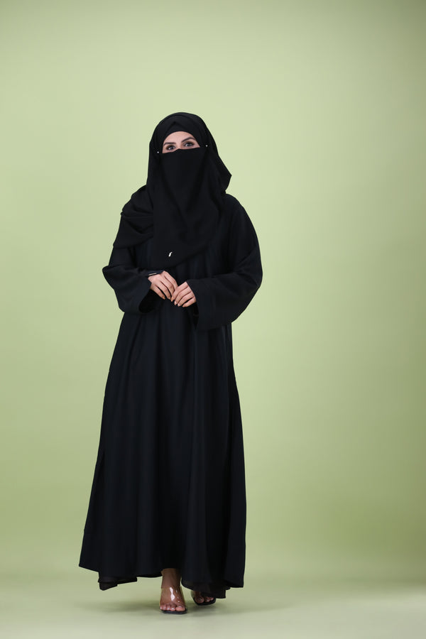 CARBON BLACK ABAYA