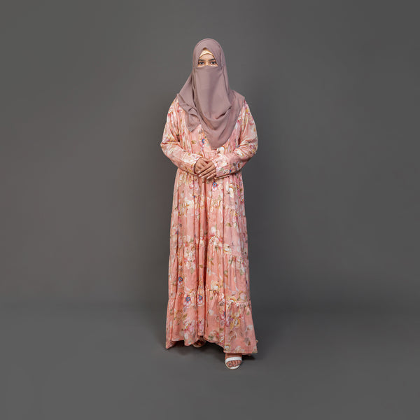 PEACH BLOSSOM ABAYA