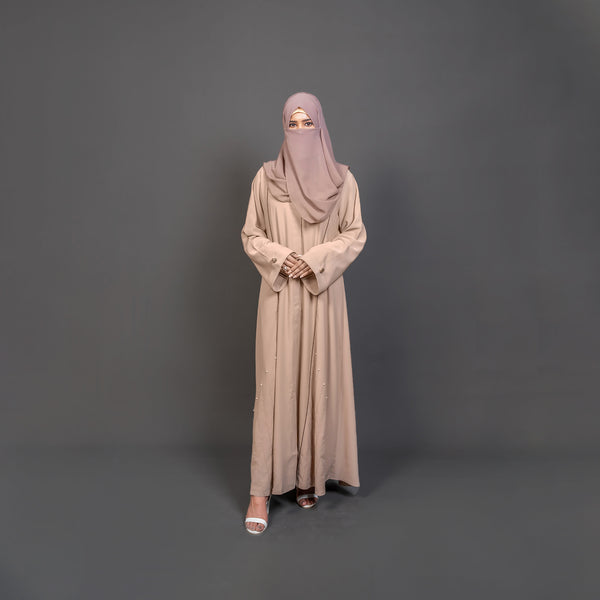 BEIGE GRACE ABAYA