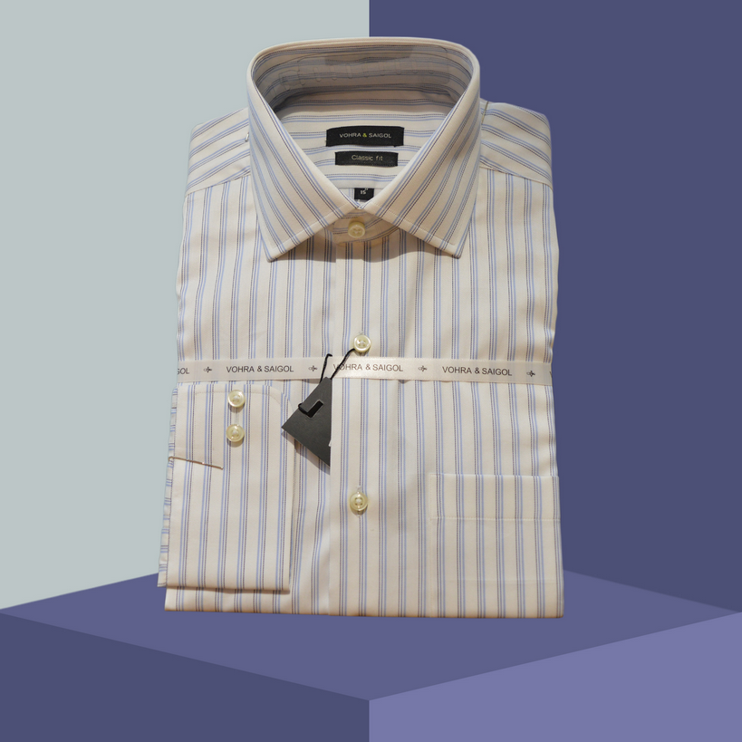 PREMIUM SHIRT 005-OFF WHITE LINNING