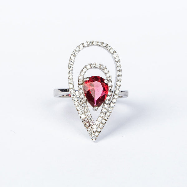 Tear Drop Styled Ring
